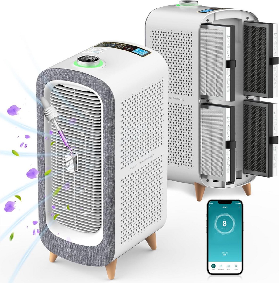 DailySupplies® Air Purifier - Luchtreiniger - Luchtbevochtiger