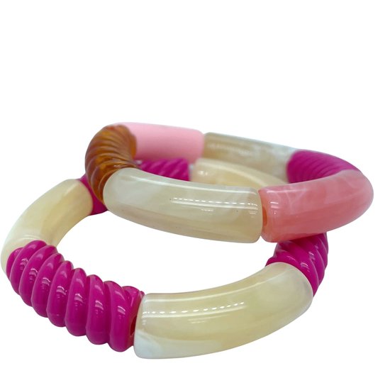 Bracelet d'amitié Pat's Jewels - Porte-bonheur - Bracelet minimaliste - Bracelet noeud - Perle - Soie