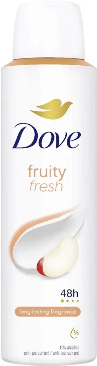Dove deospray fruitig en fris 150 ml