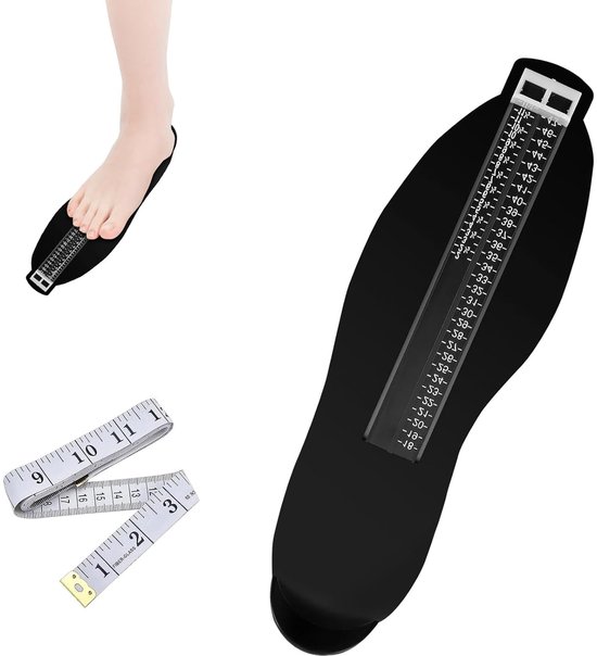 biped voetmeetapparaat voor kinderen en volwassenen - voor het nauwkeurig opmeten van schoenen - schoenmaatmeter voor kinderen, vrouwen en mannen z2922