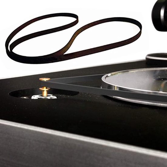 V-snaar Voor Platenspeler – 210 Mm Diameter, 0,5 X 5 Mm, Voor Vinyl Draaitafels