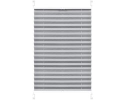 Grijs Rollo-4 Plisségordijnen Boorvrije klembevestiging semi-transparant