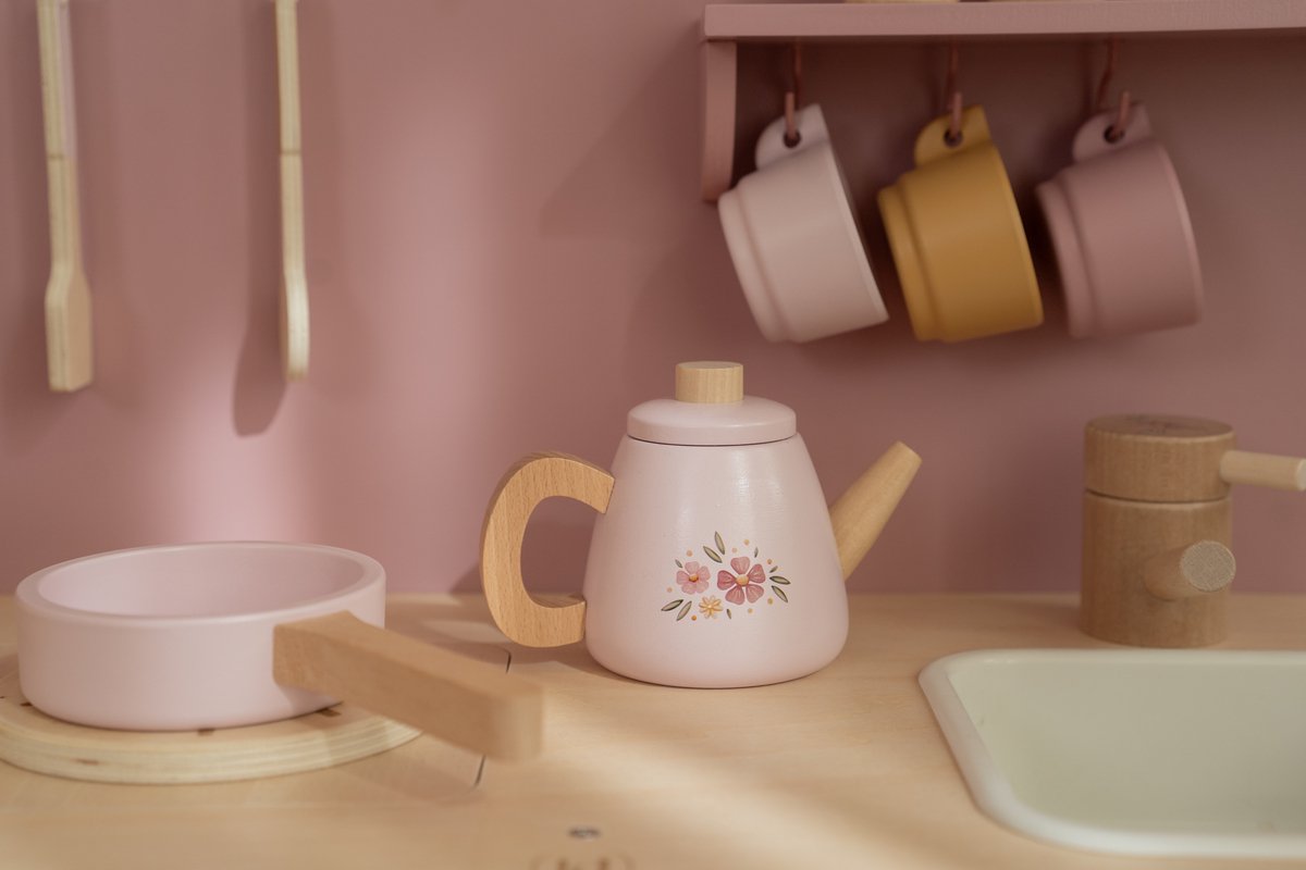 Little Dutch Speelkeuken - Hout - Pink — afbeelding 12