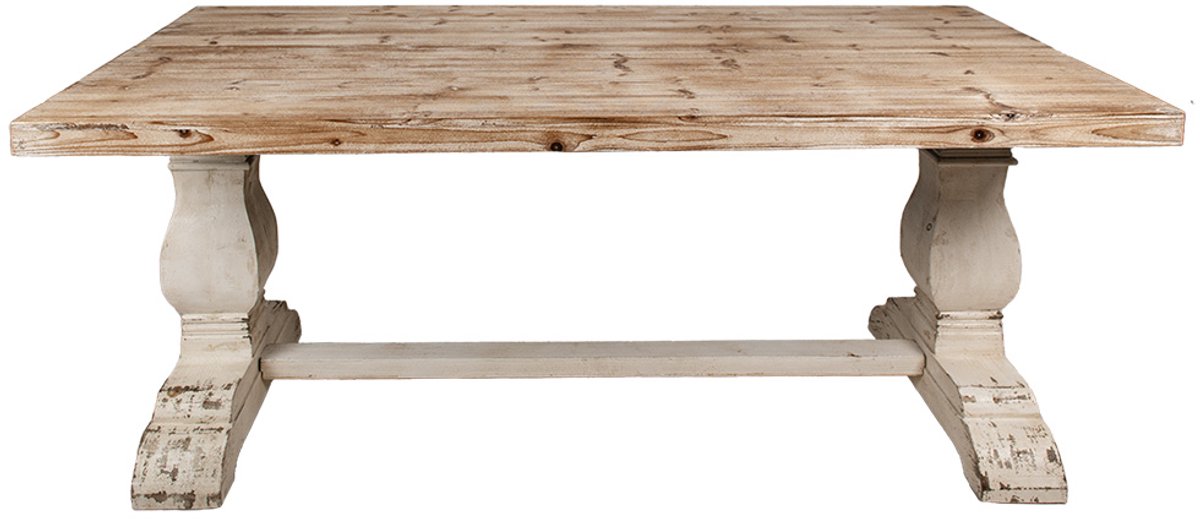 Clayre & Eef Eettafel 190x101x80 cm Bruin Hout