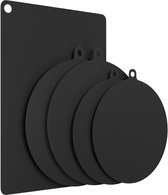KitchenPicks Inductie Beschermer Set - Hittebestendig tot 280°C - Siliconen Matten
