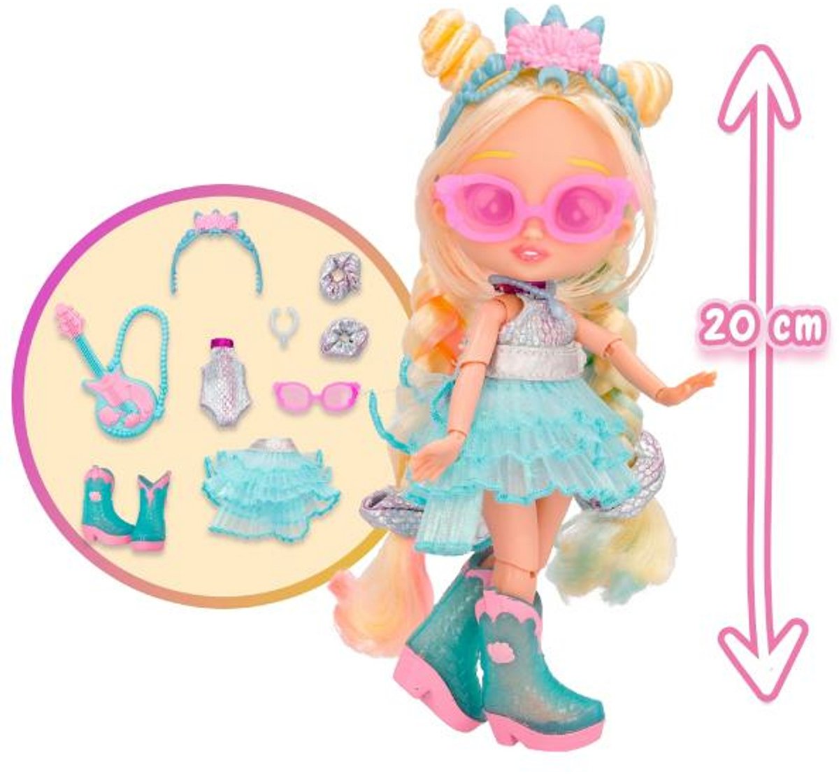 Babypop IMC Toys 6,5 x 20 x 14,9 cm — cadeau in Spellen & Speelgoed - foto 5
