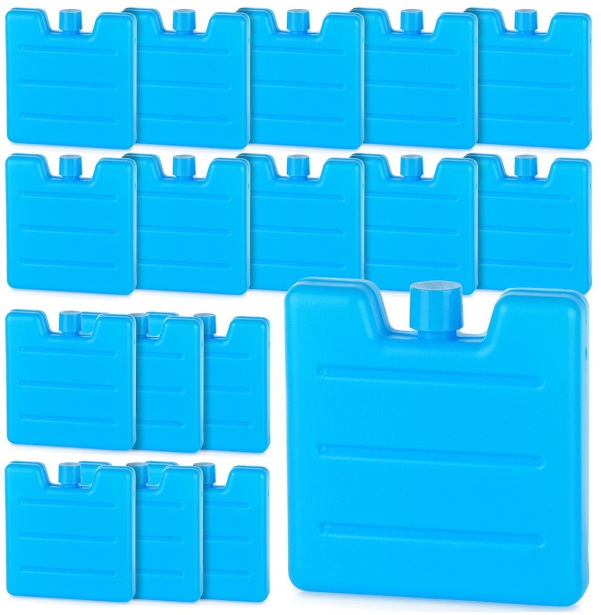 Koelelementen 100 ml 18 stuks - voor Koelbox - Toeristenkoelkast - Koeltas - Koelelement - Icepack - Ice Pack - Coolpack