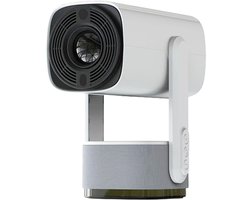 Alles-in-één Mini Beamer - met 4K-ondersteuning - iOS & Android - Mini Projector - Wit - Proun