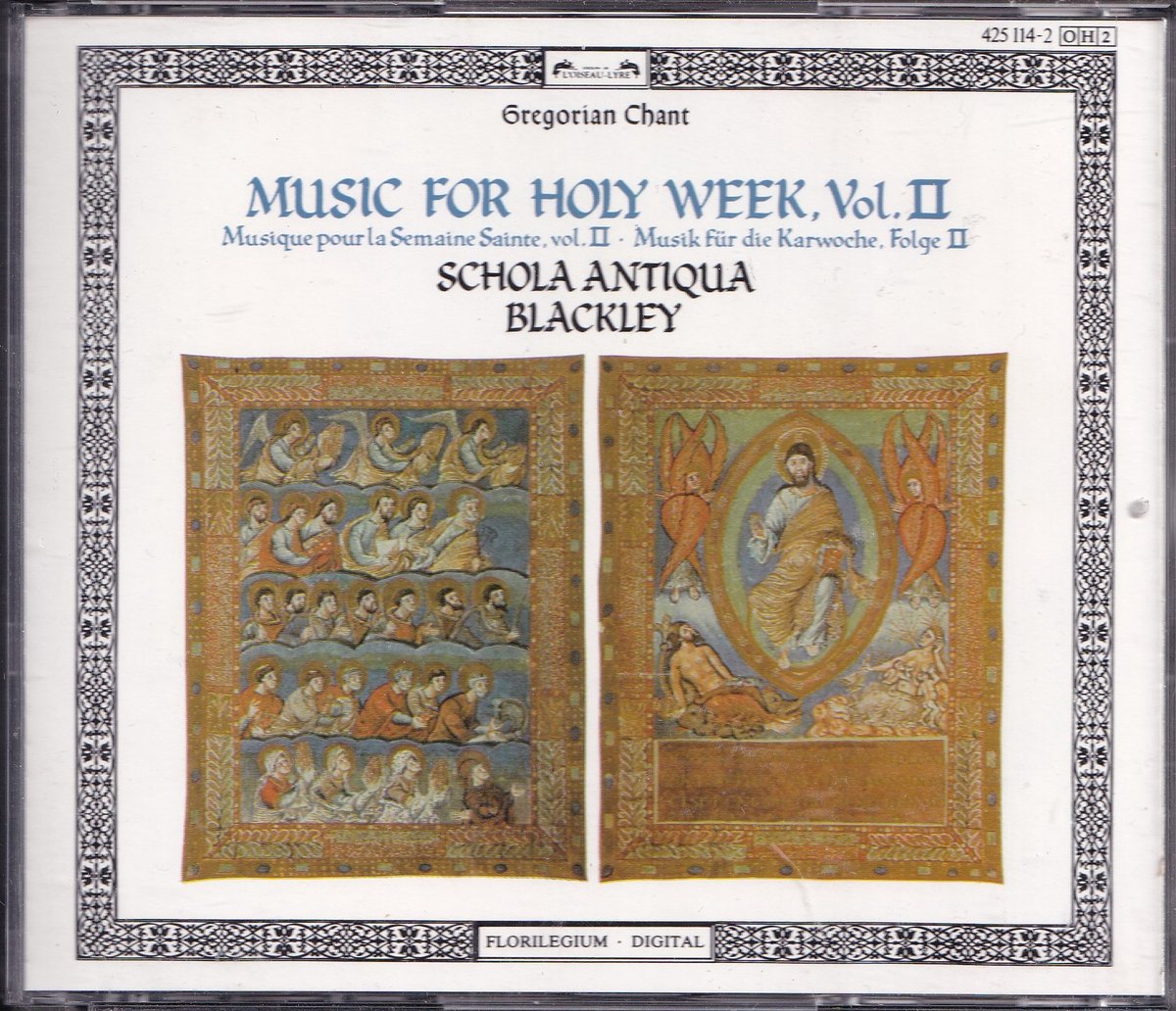 2CD Music for Holy Week vol. II - Schola Antiqua o.l.v. John Blackley