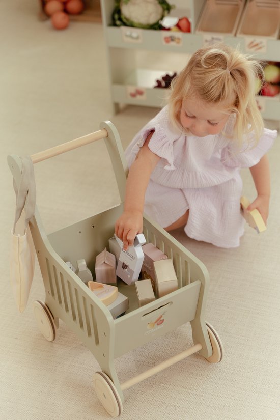 Little Dutch houten Winkelwagen FSC van Little Dutch — afbeelding 4