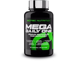 Scitec Nutrition® - Mega Daily One (60 capsules) - 30 doseringen - 25+ essentiële vitamines en mineralen - vitaminen