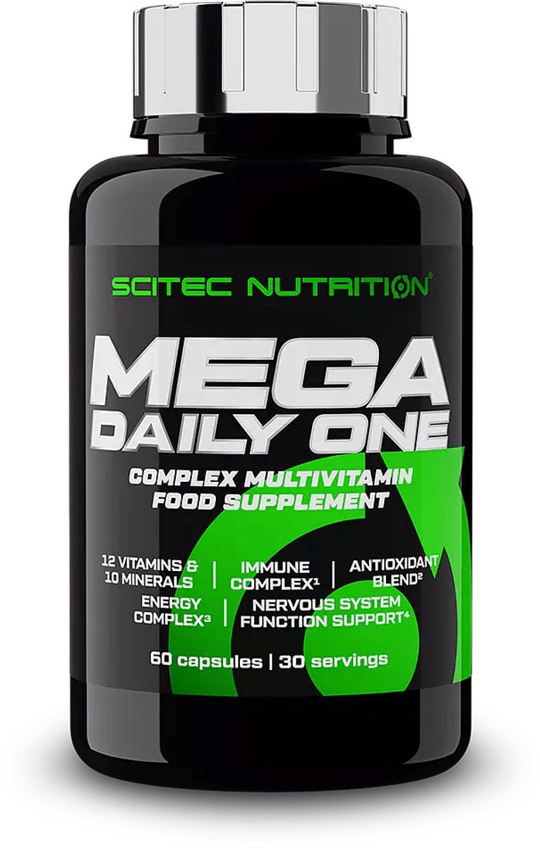 Scitec Nutrition® - Mega Daily One (60 capsules) - 30 doseringen - 25+ essentiële vitamines en mineralen - vitaminen
