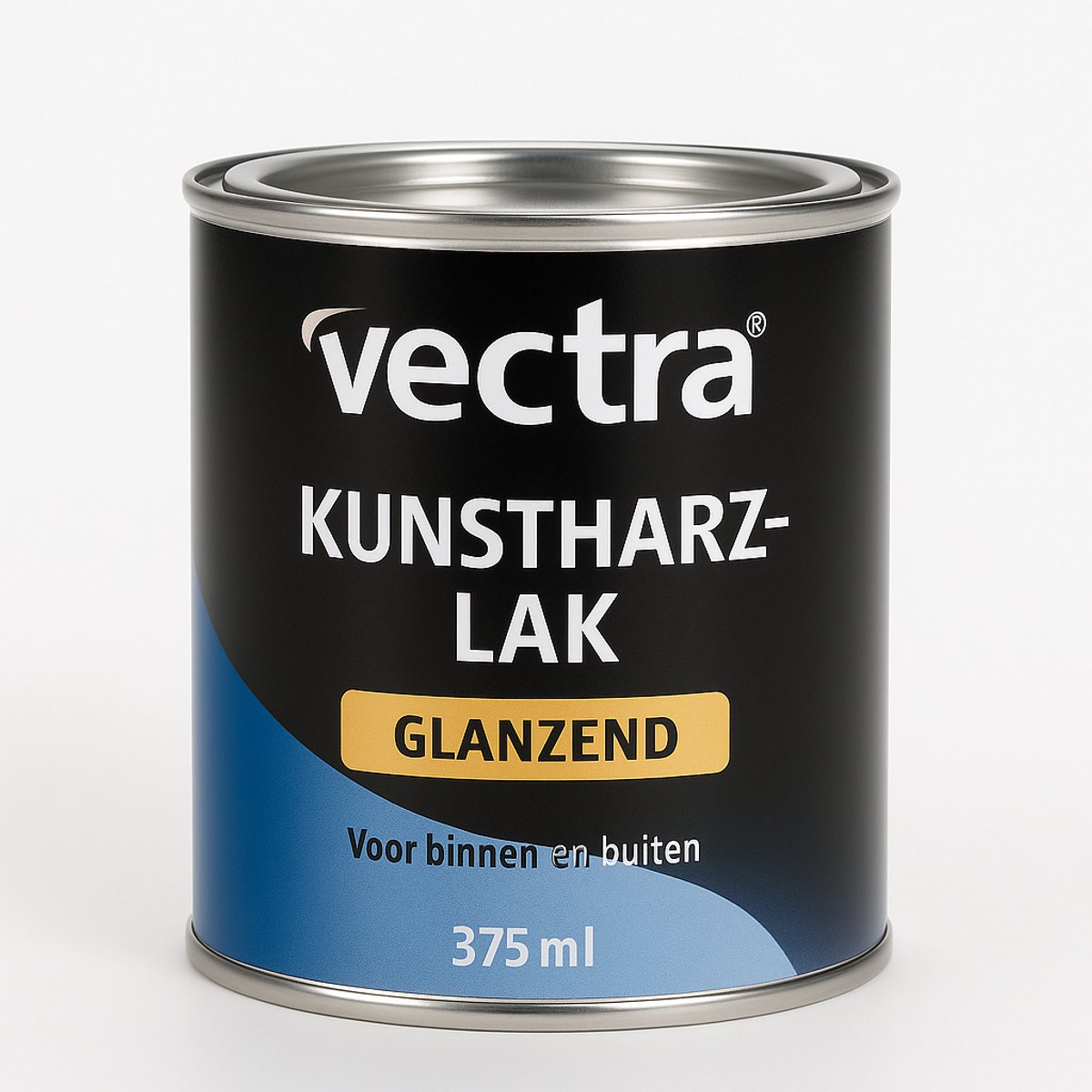 Vectra Kunsthars Lak – Hoogglans – Mosgroen – 750 ml - 3 stuks