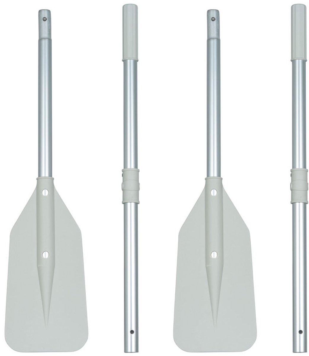 HIBO Rubberboot Peddels Set Grijs