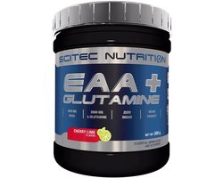 Scitec Nutrition Scitec Nutrition ® - EAA + Glutamine (300 gram - Cherry/Lime) - Kers/Limoen - 33 doseringen - essentiële aminozuren - bcaa - poeder