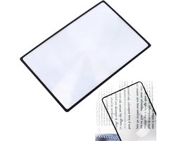 Doodadeals® - Leesloep voor Ouderen en Slechtzienden – Vergrootglas voor Ouderen – Krant – Flexibel – 18 x 12 cm