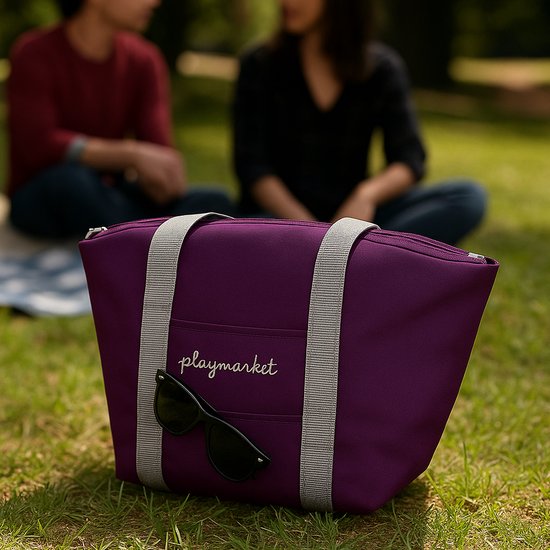 Playmarket Koeltas - 22,3 Liter - Dieppaars van Playmarket — afbeelding 4