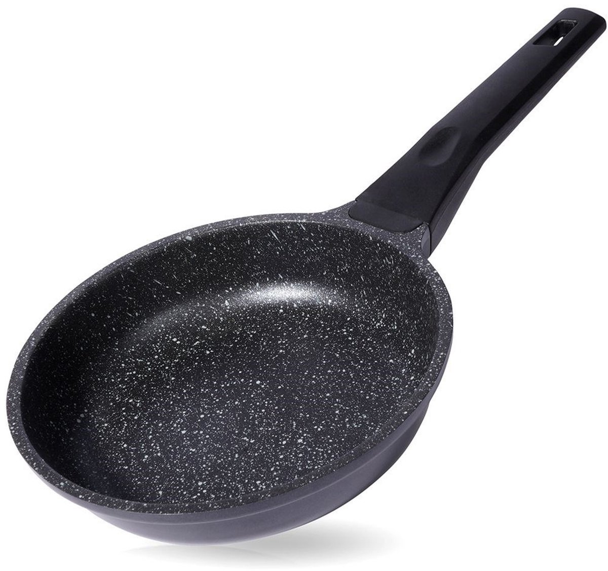 Koekenpan Graniet GRANDE 18 cm - Multifunctionele Pan voor Vlees - Groenten