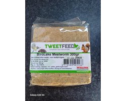 Tweetfeed Birdcake Meelworm Per Stuk