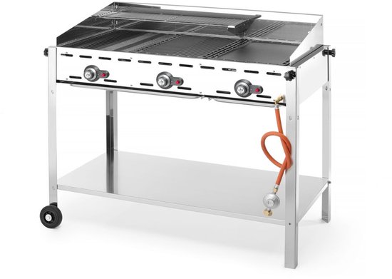 Hendi GreenFire Gasbarbecue - 3 branders van Hendi — afbeelding 4
