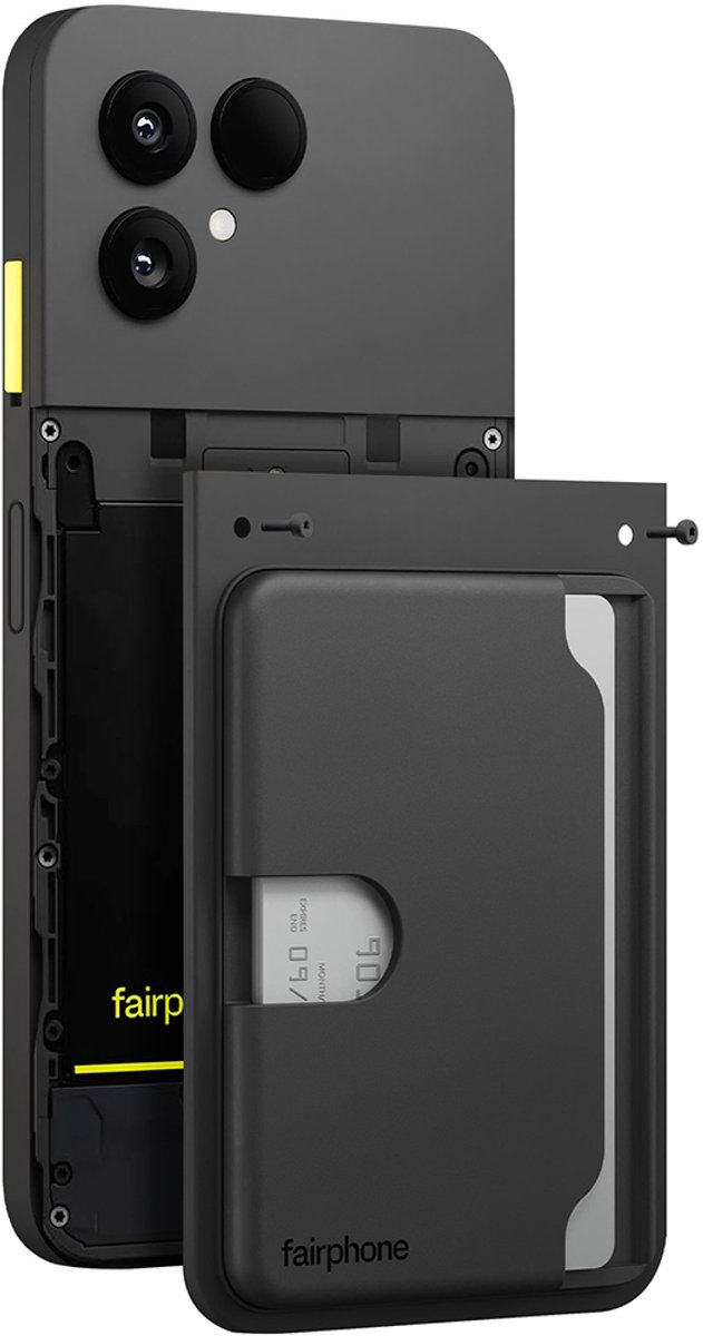 Fairphone Kaarthouder voor Fairphone 6 Zwart