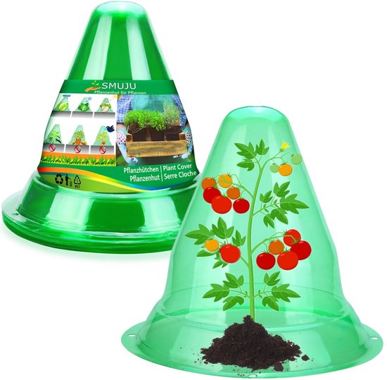 HOMMAND Plantenhoezen voor Vorst 180 x 120 cm, 2 Stuks