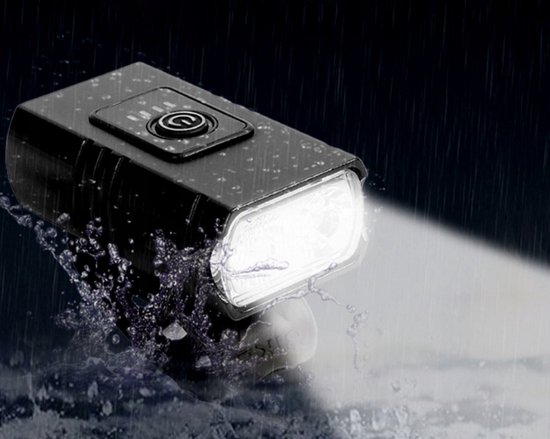 JN® USB-C Oplaadbare Fietslamp - 2× T6 LED 1000 Lumen, MTB/Stadslicht, Aluminium, Waterbestendig, Lange Accuduur - Koplamp - Fietsverlichting - Mountainbike - Wielrennen — afbeelding 3