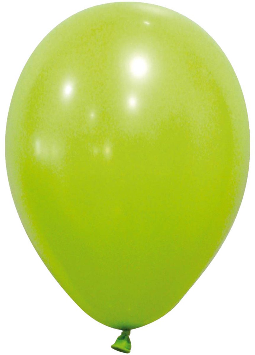 GLOBOLANDIA - 12 lichtgroene ballonnen van 28 cm.