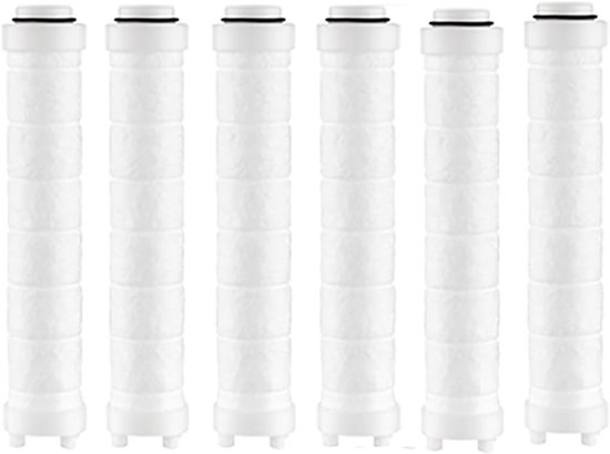 10 stuks geschikt voor filters, douchekop, vervangingsfilterelement, PP