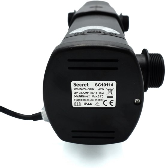 Secret Uvex UVC Filter 36 watt - UV vijverfilter - UV-C tegen algen