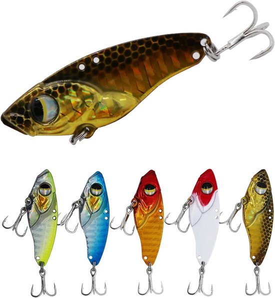 Vislokset Vislepels Kikkerlokmiddelen Zacht Hard Metalen Lokaas Crank Popper Minnow Potlood Jig Haak voor Forel Baars Zalm met Tackle Box van Merkloos — afbeelding 2