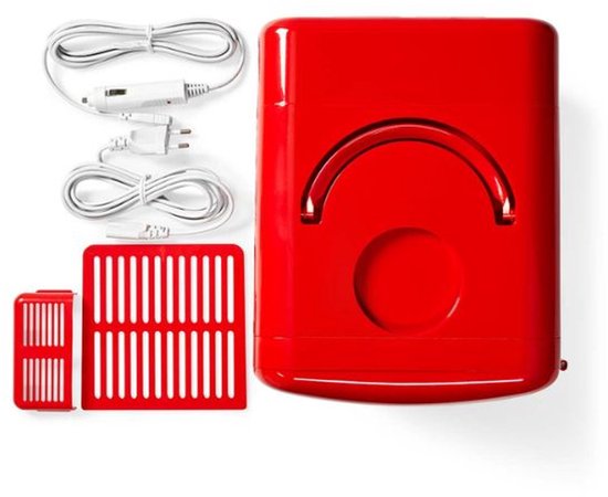 Melissa Mini Koelkast - Draagbare Koelkast - 4L - Koelen en Verwarmen - Skincare Fridge - 16580009 - Rood van melissa — afbeelding 2