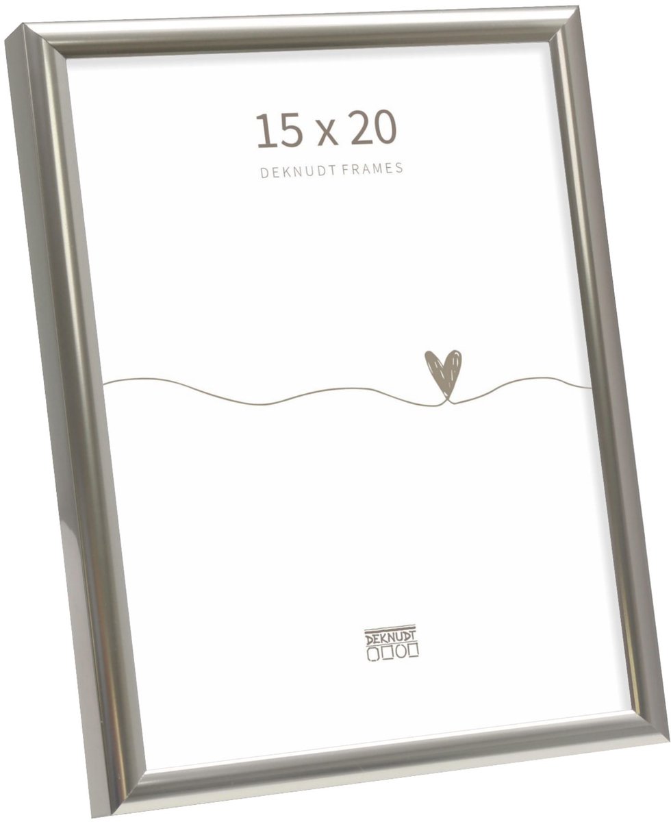 Deknudt Frames fotolijst S027D7 - bronskleurig aluminium - 15x20 cm