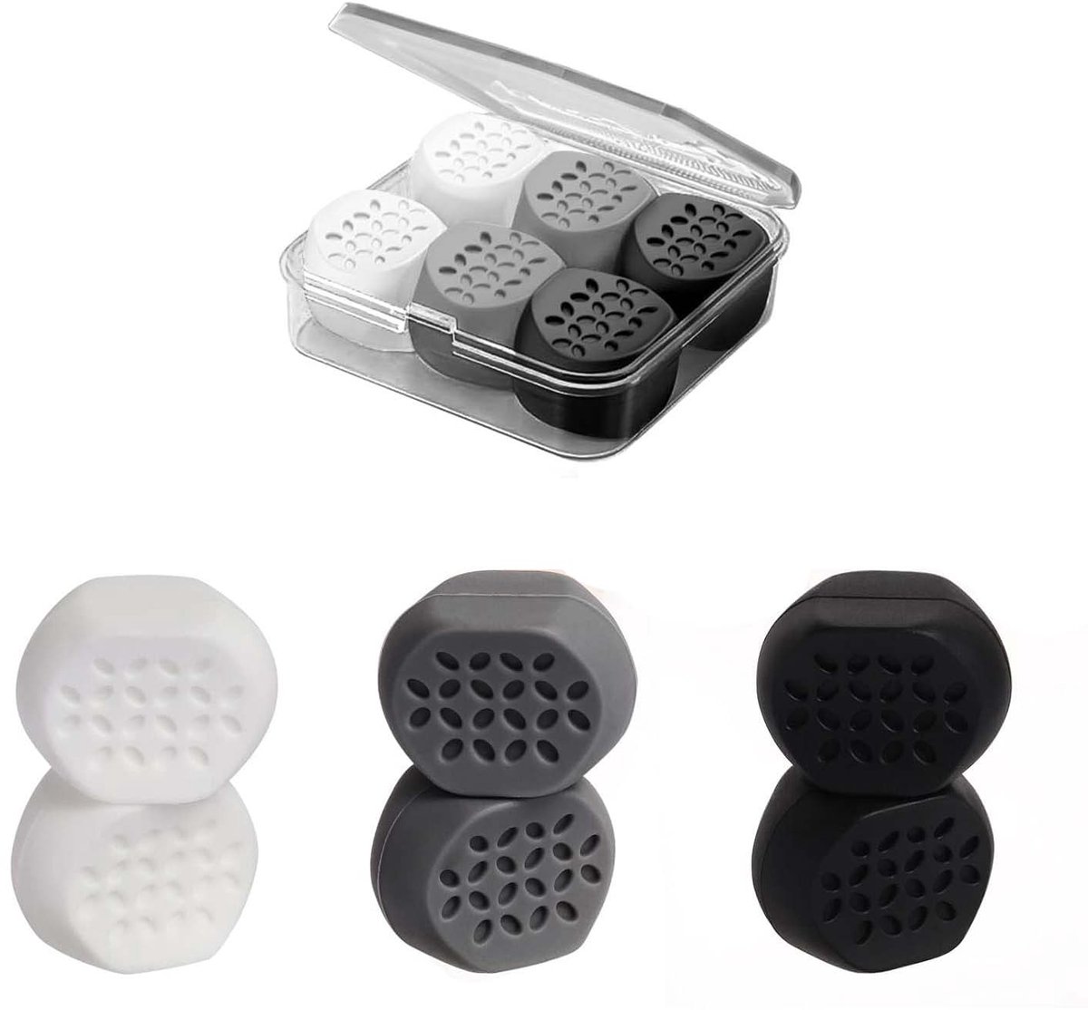 Kaaktrainer siliconen 6-pack