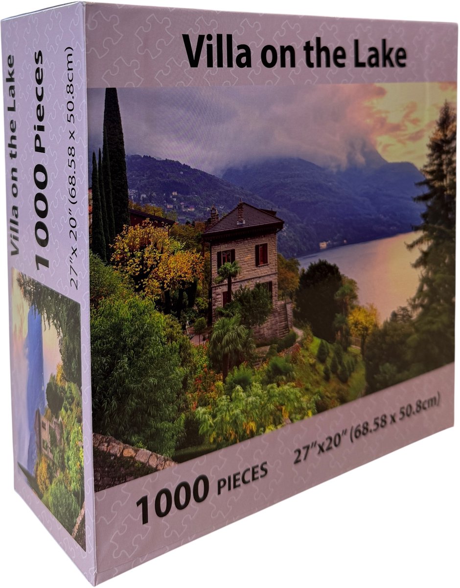 Puzzle Mate - puzzel - Villa on the Lake - 1000 stukjes