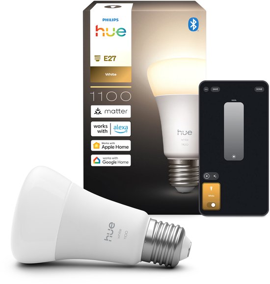 Philips Hue E27 White – 1100 Lumen – Thread