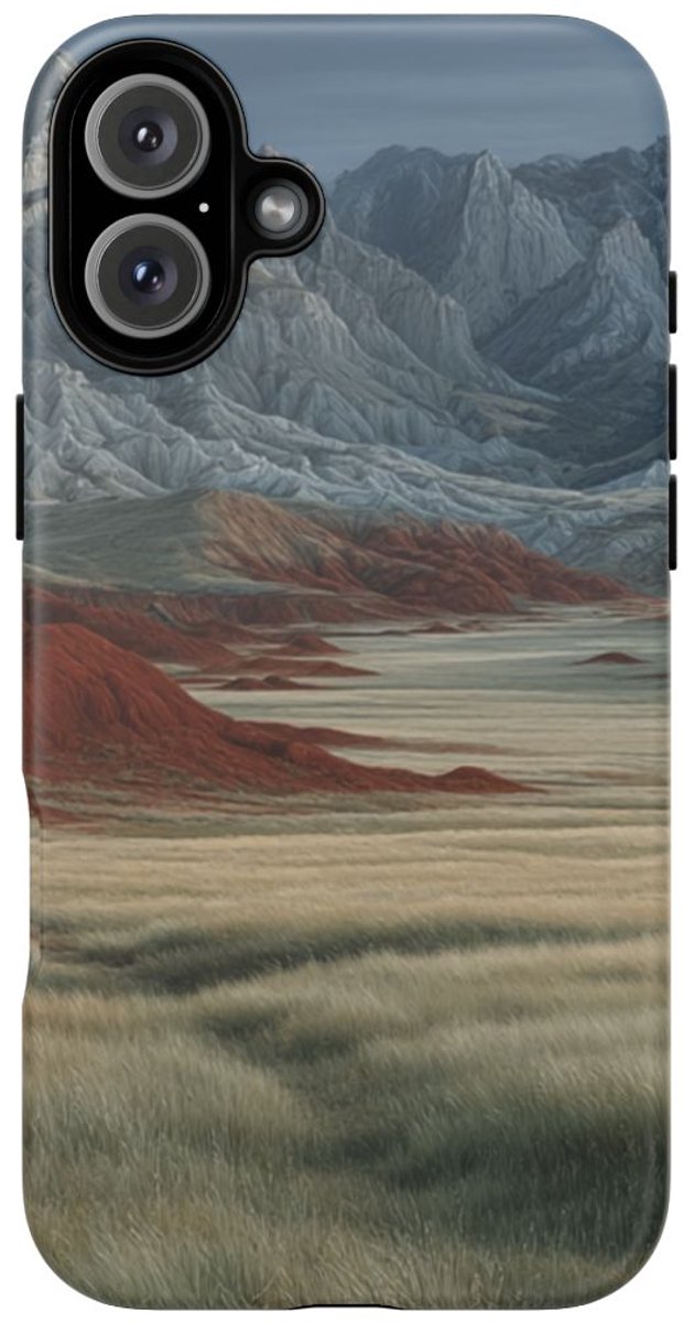 Buffels Grazend in Rood Canyongebied – Telefoonhoesje Geschikt voor iPhone 16 Plus