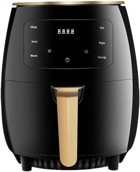 Digitale Airfryer 8L 2400W Zwart Heteluchtfriteuse - Digitale - €52,99