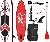 Bol.com XQMax SUP Board - Opblaasbaar Paddle Board - Complete Set R- Met Pomp / Draagtas / Verstelbare Peddel / Enkelkoord / Rep... aanbieding