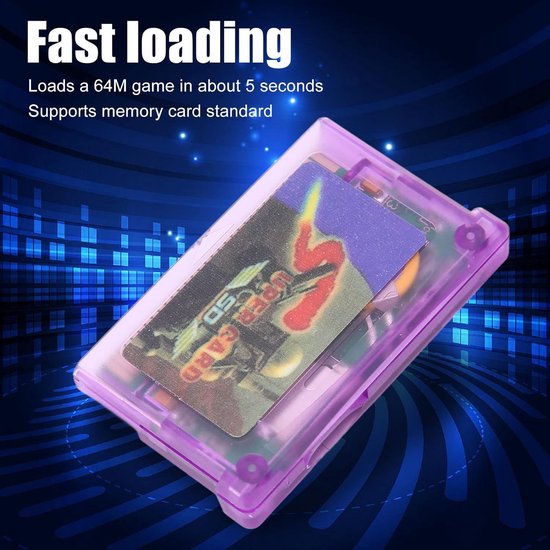 Geheugenkaart voor GBA - GBA SP - GBM - NDS Lite - Burning Card - Ondersteunt FAT - Super Card NDS Games - Game Flashcards - Mini Super Card - Ondersteuning Geheugenkaart — afbeelding 3