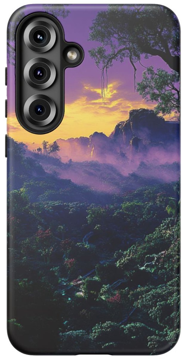 Sprookjesachtig Junglelandschap – Telefoonhoesje Geschikt voor Galaxy S25 Plus