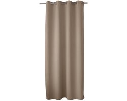 Verduisteringsgordijn - Natuurlijk beige - 140 cm breed - 240 cm hoog - 100% polyester