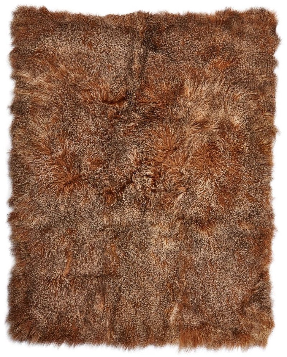 Sheepskin House - Plaid van Curly Schapenvacht - 140x180 cm