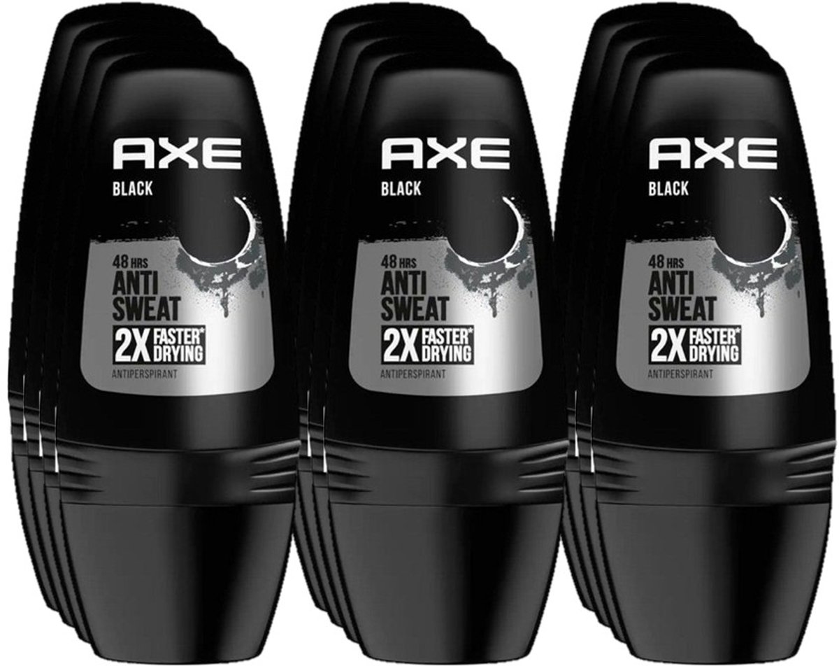 AXE Deo Roller Black - Voordeelverpakking 12 x 50 ml