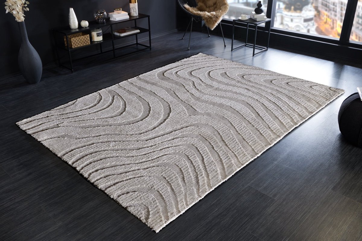 Tapijt WAVE 170x240cm grijs - 43130