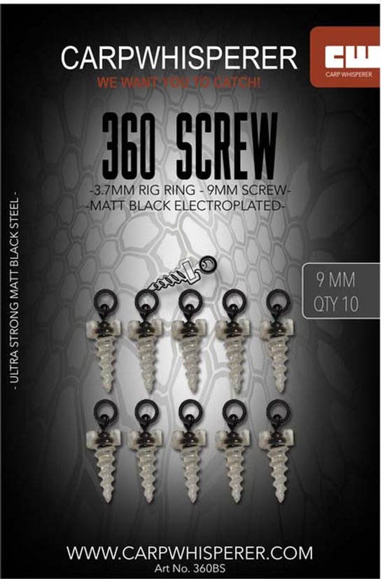 Carp Whisperer - 360 Pop up Screw (10st) van Carp Whisperer — afbeelding 2