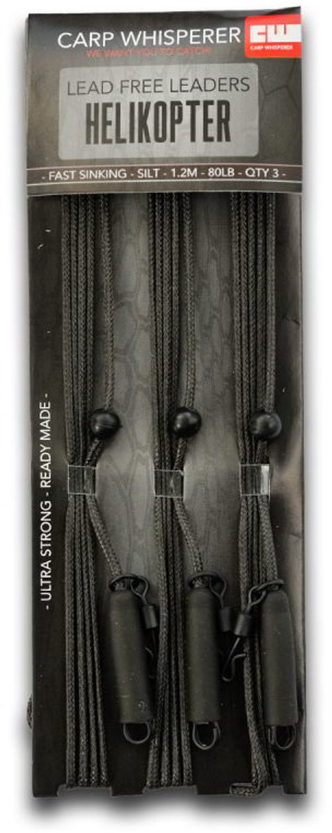 Carp Whisperer - Helikopter Leaders - 3 stuks - Gravel van Merkloos — afbeelding 2