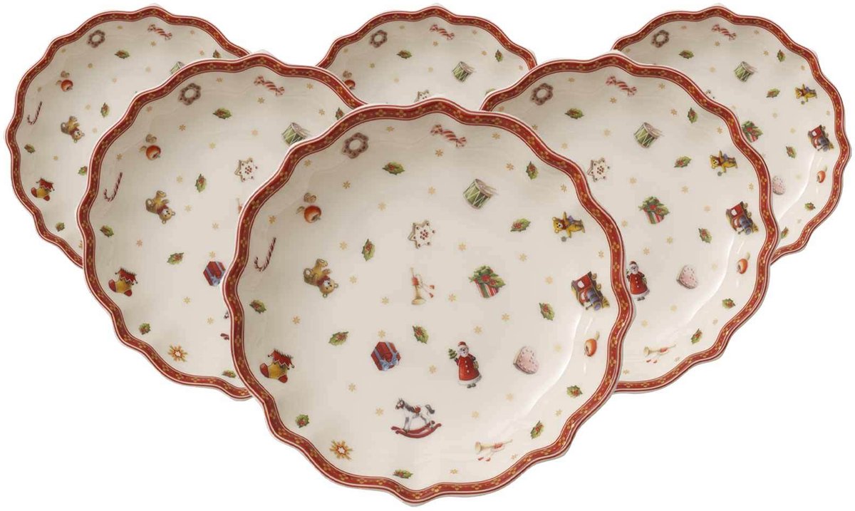 Schalen Toy's Delight ø 16,3 cm Set van 6