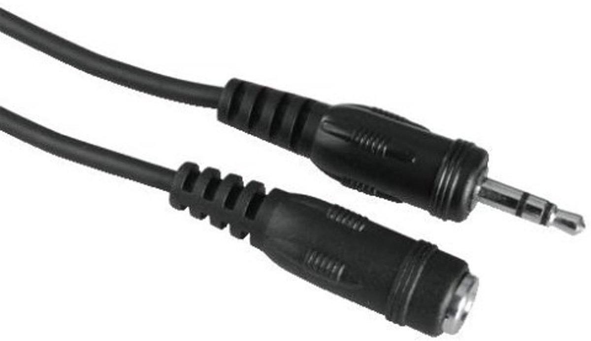 Audiokabel 3,5 mm jackplug/-aansluiting stereo 2,5 m