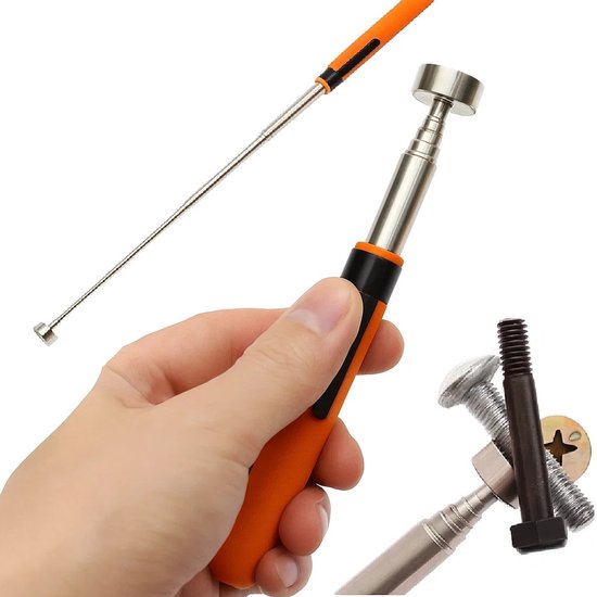 Uitschuifbaar Magneetophaalgereedschap - 24,4 Inch Telescopische